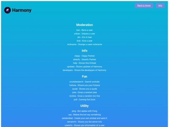 commands screenshot