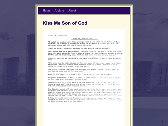 posts/Kiss-Me-Son-of-God screenshot