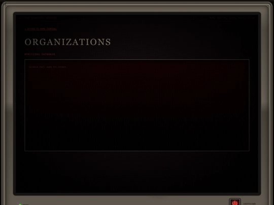 organizations screenshot