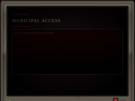 restricted screenshot