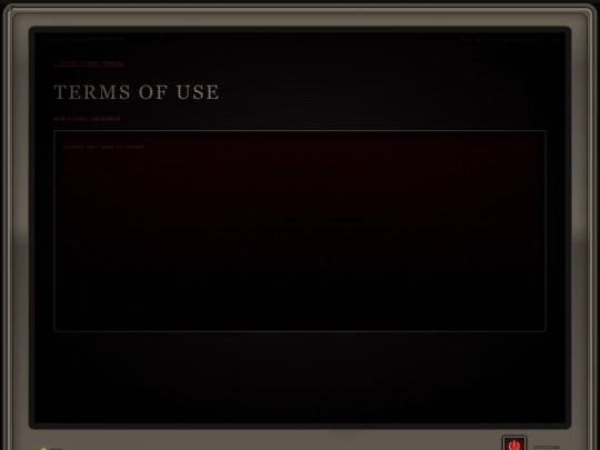 terms screenshot