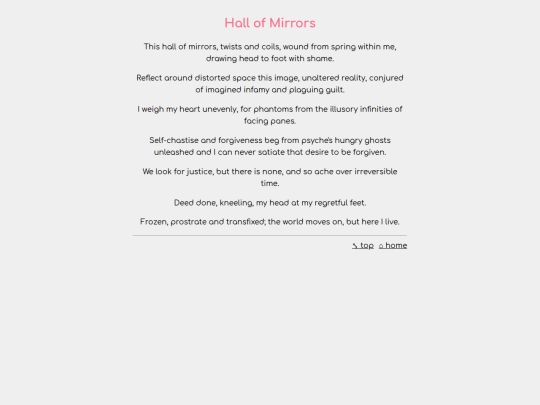 poems/hall_of_mirrors screenshot