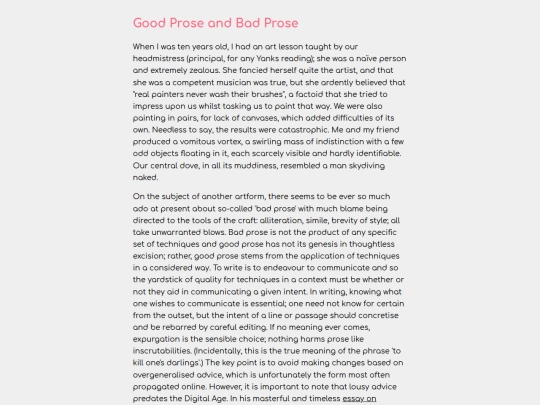 prose/good_prose_and_bad_prose screenshot