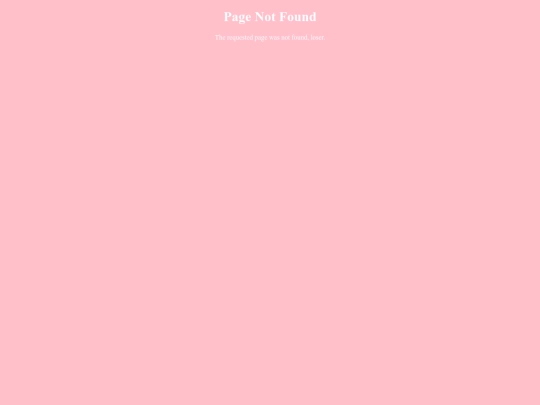 not_found screenshot