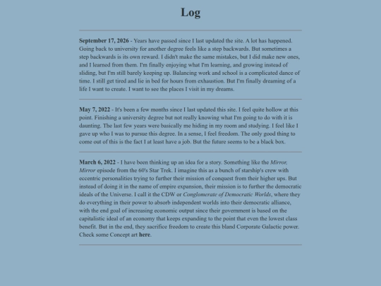 Journal/Journal screenshot