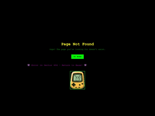 not_found screenshot