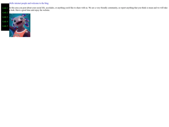 BlogPost screenshot
