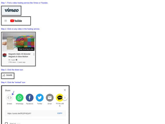 Video/VideoEmbebmentTutorial screenshot