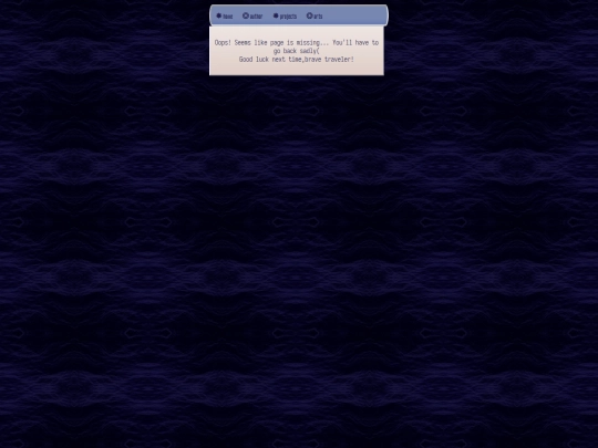 not_found screenshot