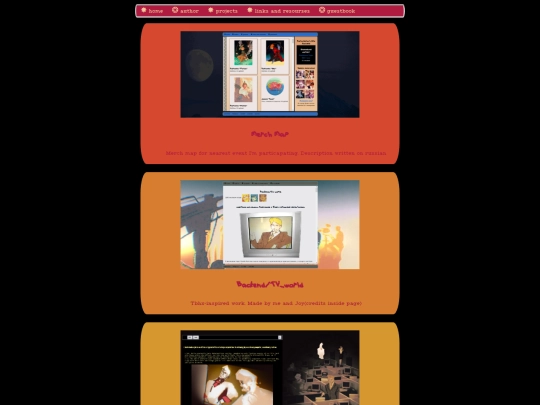 projects screenshot