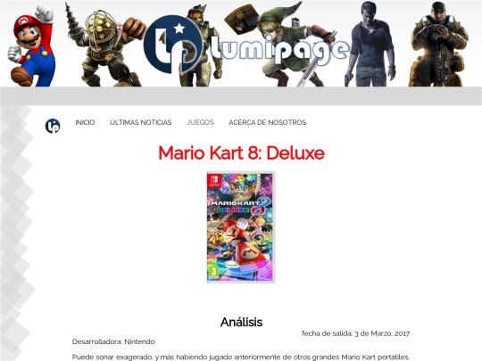 paginamariokart screenshot