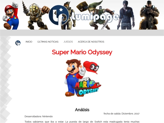 paginamarioodisea screenshot