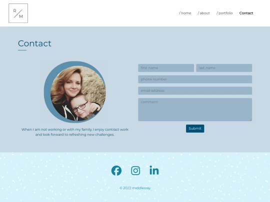 contact screenshot