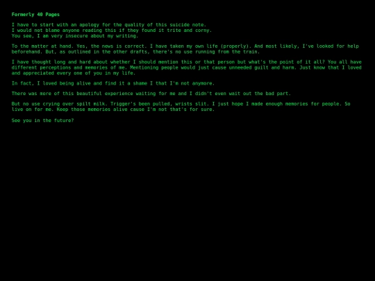 writings/fourtypages screenshot