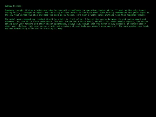 writings/meat screenshot