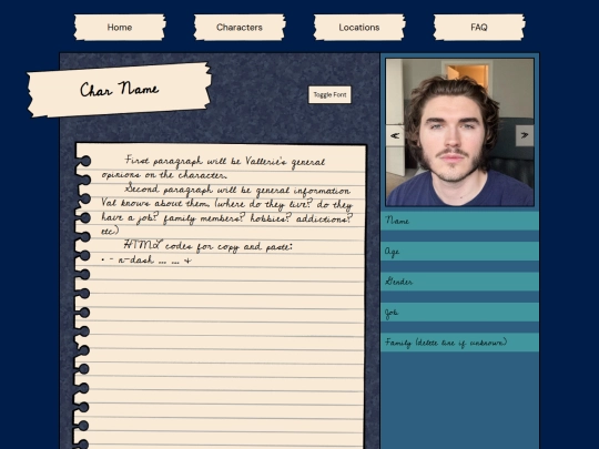 wiki/characters/z-template screenshot