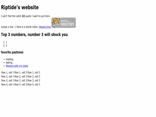 index screenshot