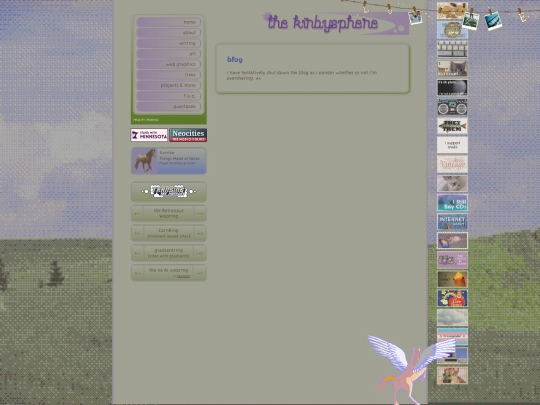 blog screenshot