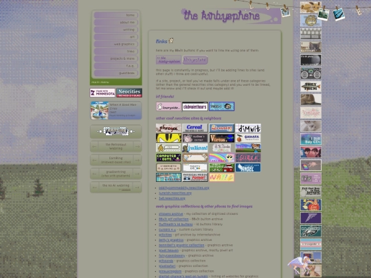 links screenshot