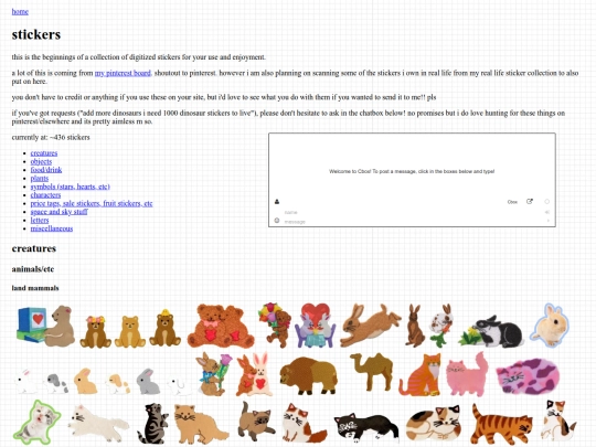 stickers screenshot