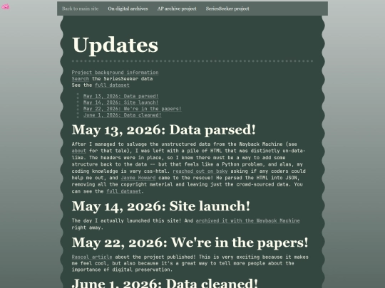 AParchive/seriesseekerupdates screenshot