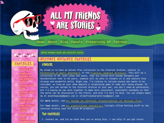 iachecklist screenshot