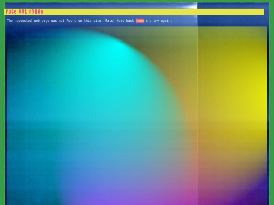 not_found screenshot