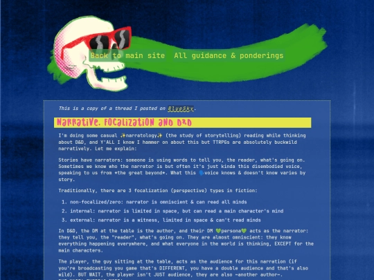 ponderings/narrative screenshot