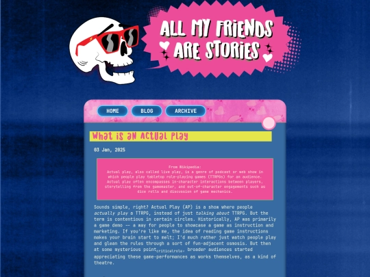 posts/2025-01-03-What-is-an-Actual-Play screenshot