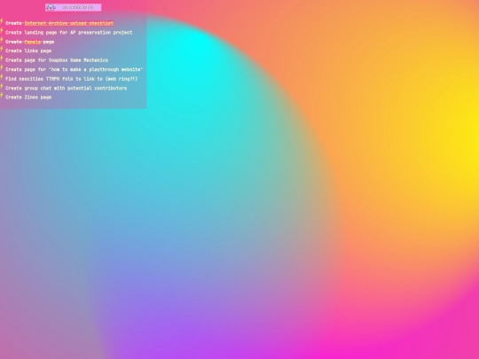 todo screenshot