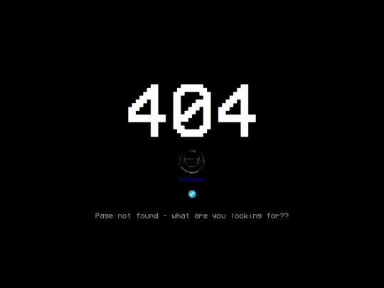 not_found screenshot