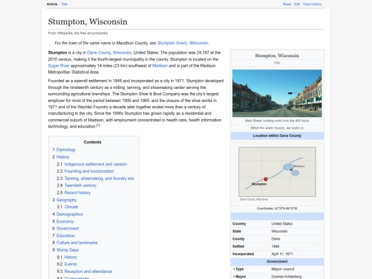wiki/stumpton-wisconsin screenshot