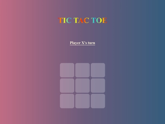 Challenge/entries/tic-tac-toe screenshot