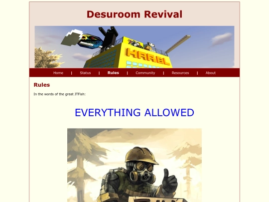 rules screenshot