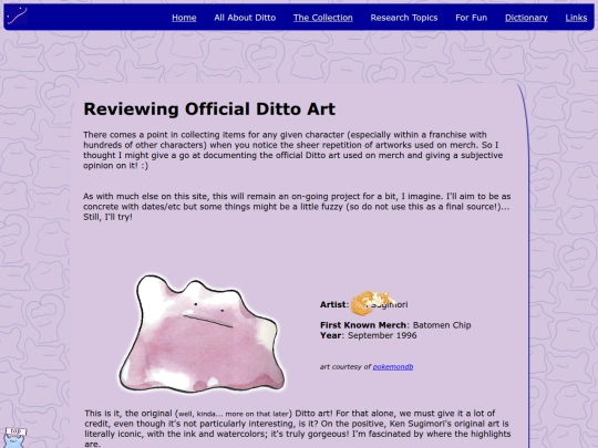 ditto-art-reviews screenshot