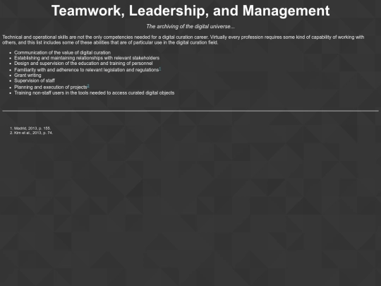management screenshot
