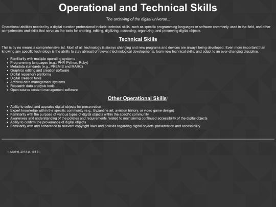 skills screenshot