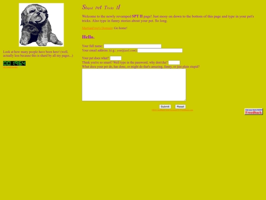 chronicle/asmprofile/mikep/domain/pets screenshot