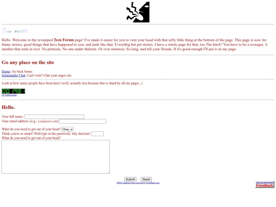 chronicle/asmprofile/mikep/domain/teenforum screenshot