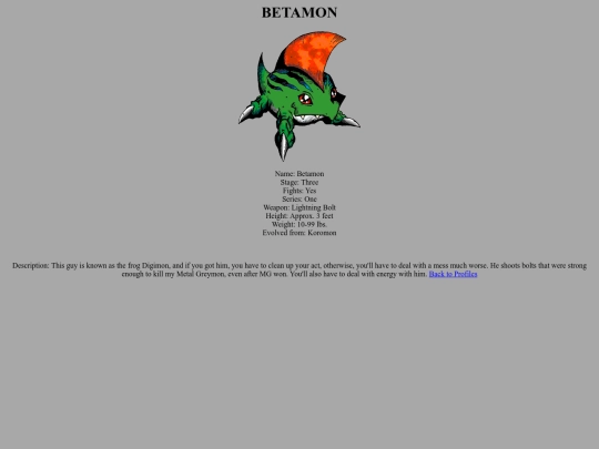 chronicle/asmprofile/mikep/gremon/betamon screenshot