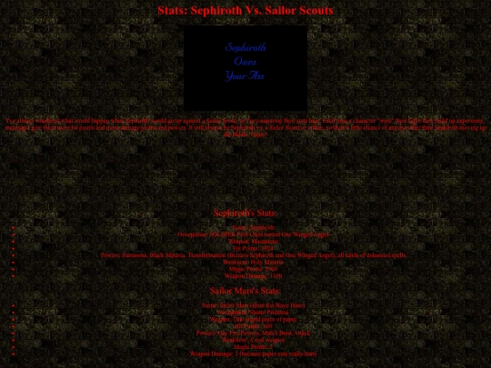 ring/RANDOM/sephirothstatsrandom screenshot