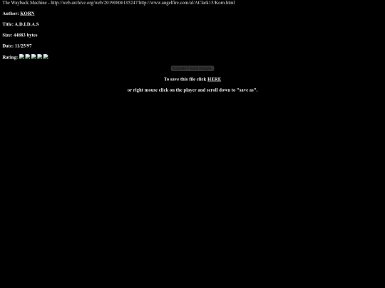 ring/aclark15/korn2 screenshot