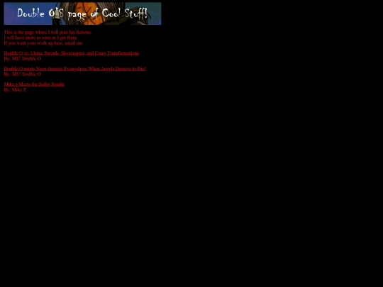ring/doubleo/fanfic screenshot