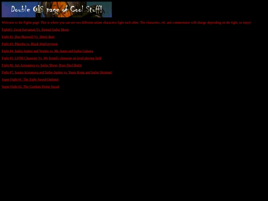 ring/doubleo/fights screenshot