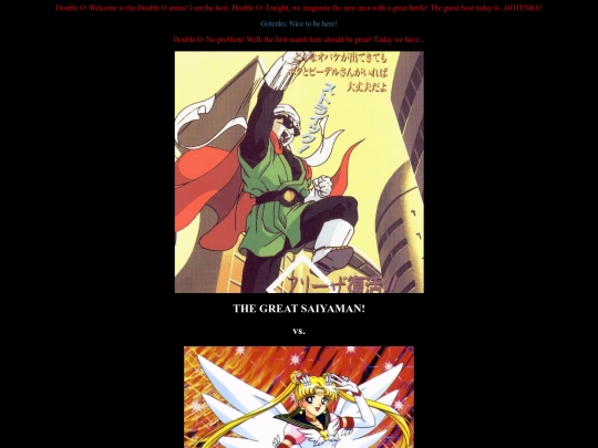 ring/doubleo/saiyaman screenshot