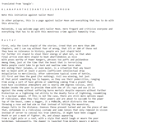ring/klanapartheid/googletranslate screenshot