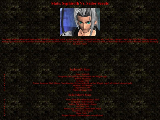 ring/sephiroth/StatsA screenshot
