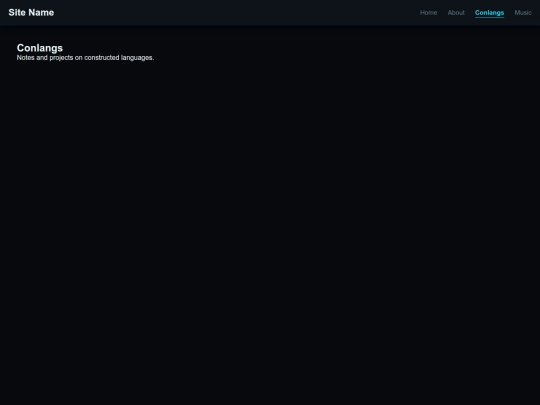 conlangs screenshot