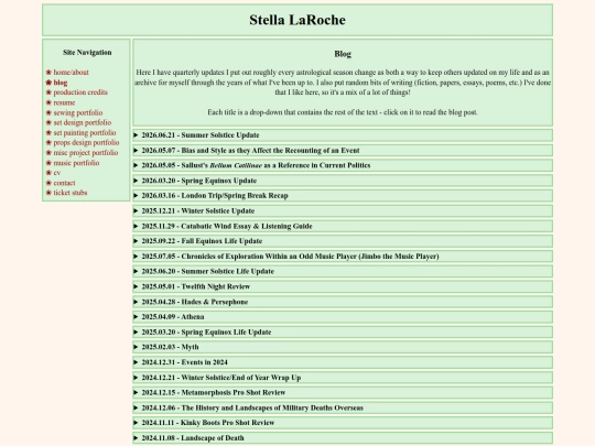 blog screenshot