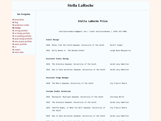 resume screenshot